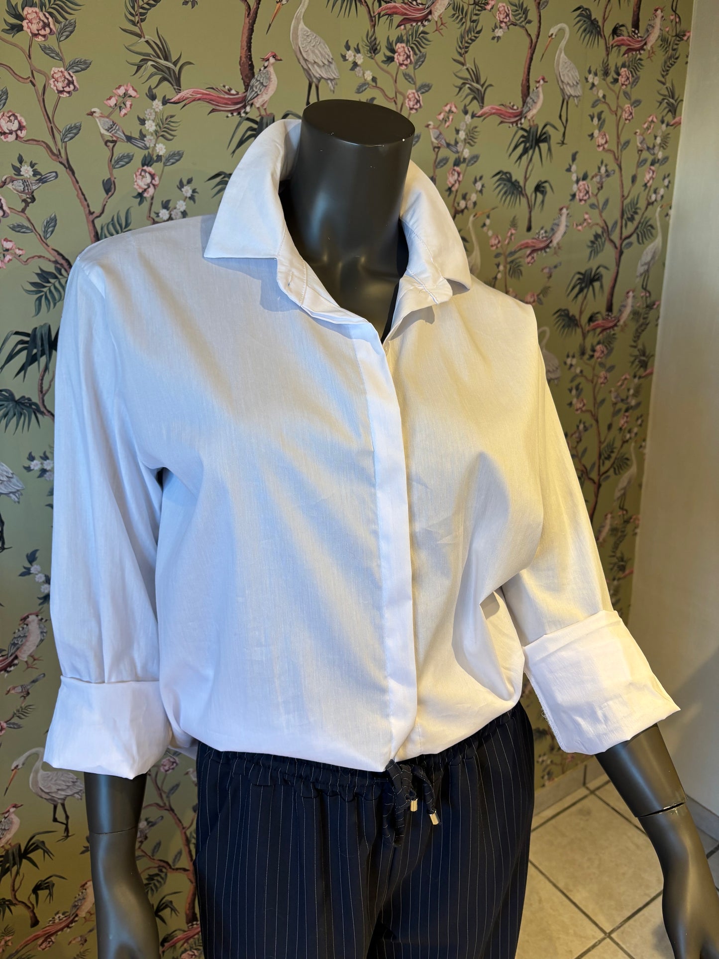 witte blouse TU