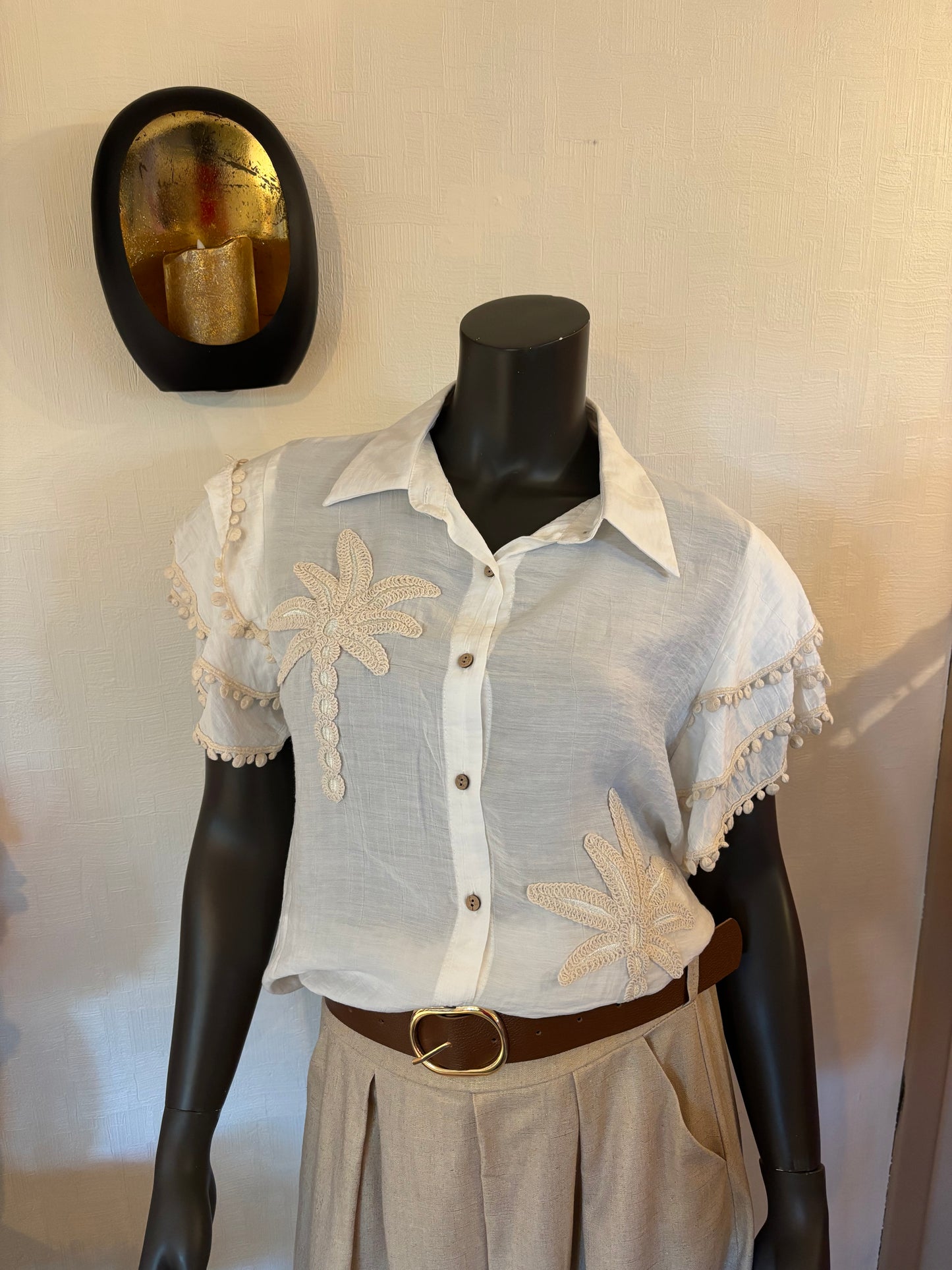 blouse wit hawai TU