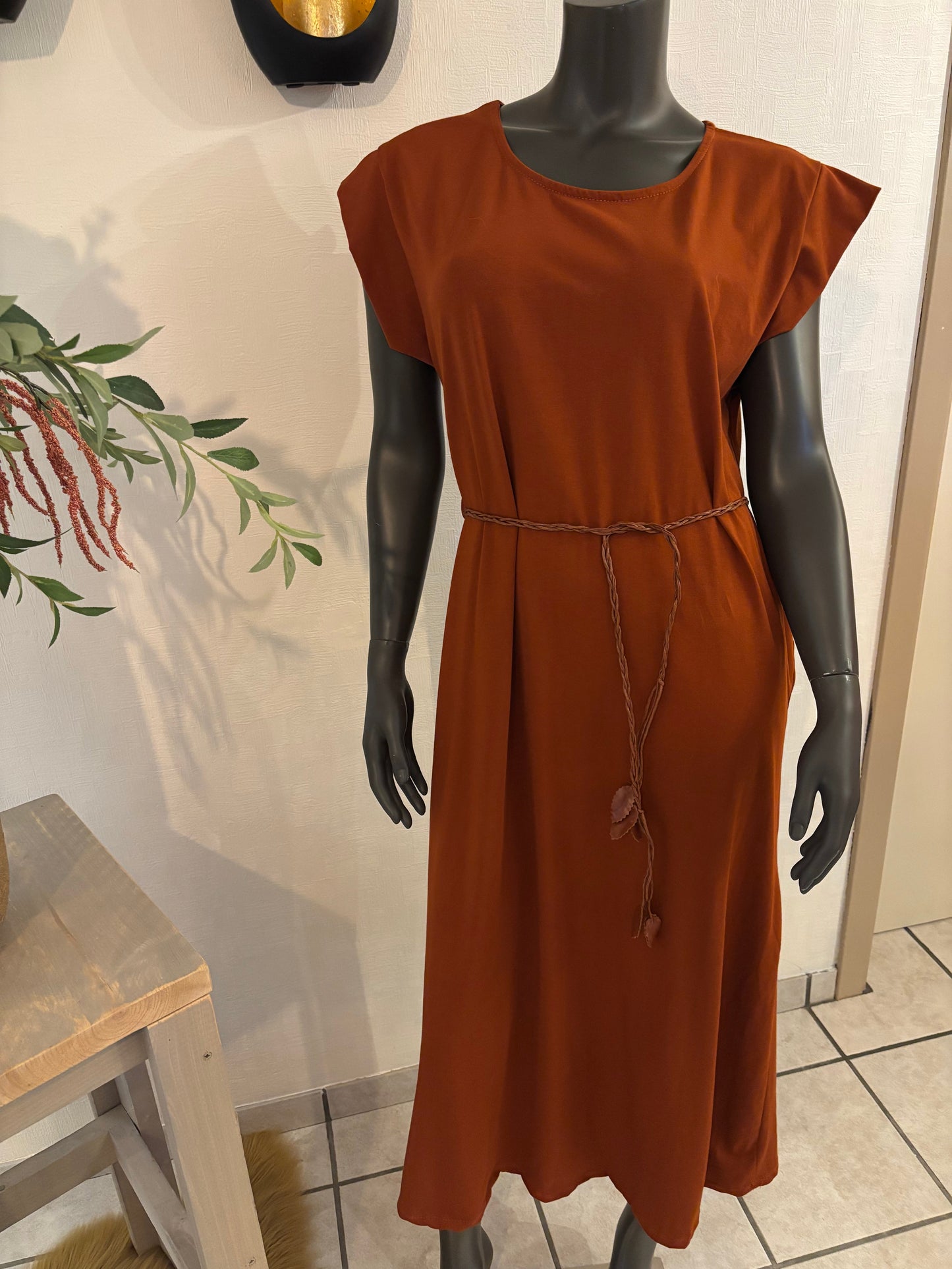 Jurk - roestkleurig - TU