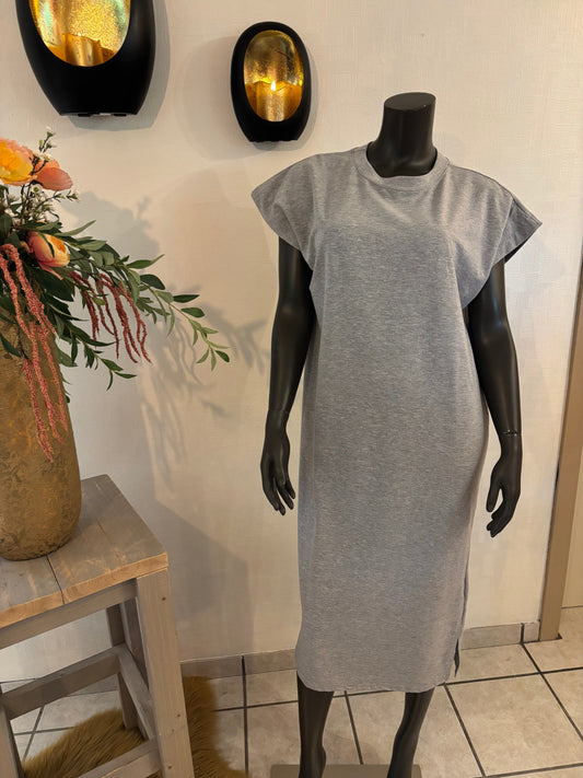 T-shirt Jurk - grijs - TU